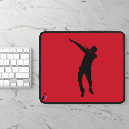 Gaming Mouse Pad: Dance Dark Red