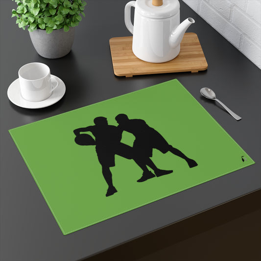 Placemat, 1pc: Basketball Green