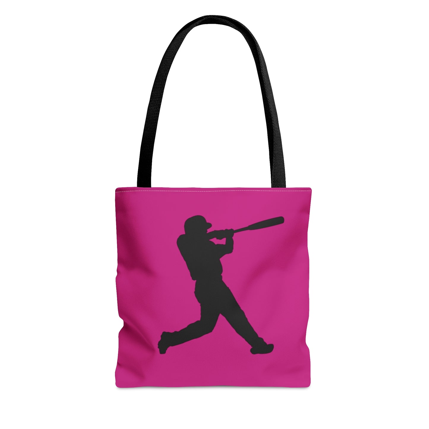 Tote Bag: Baseball Pink