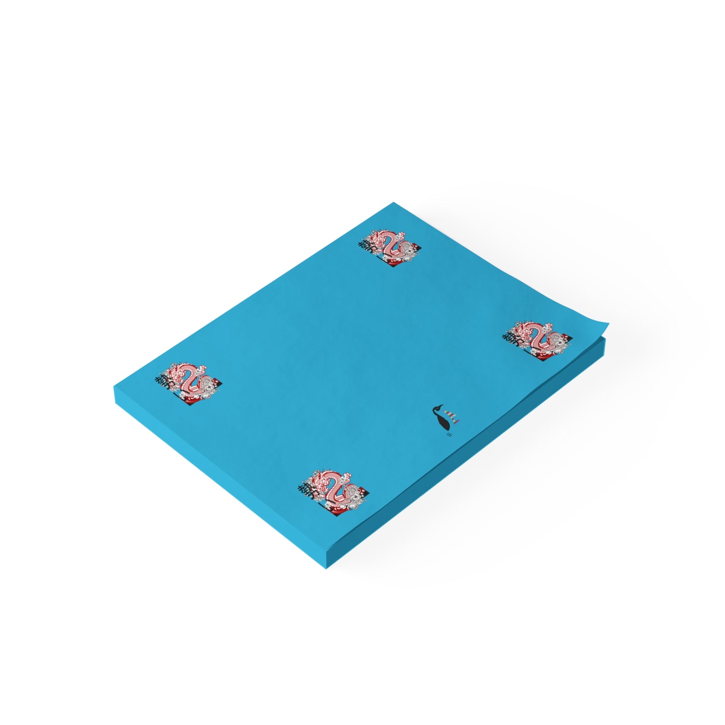 Post-it® Note Pads: Dragons Turquoise