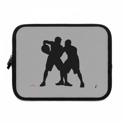 Laptop Sleeve: Basketball Lite Grey