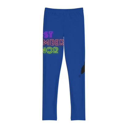 Youth Full-Length Leggings: Lost Remember Honor Dark Blue