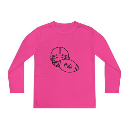 Youth Long Sleeve Competitor Tee: Football 