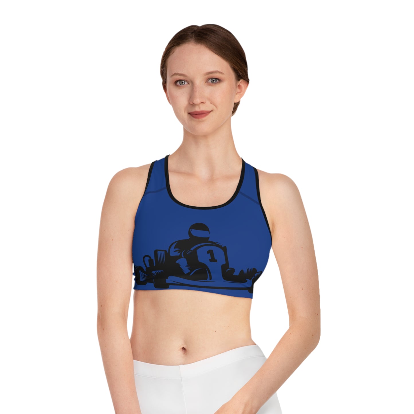 Sports Bra: Racing Dark Blue