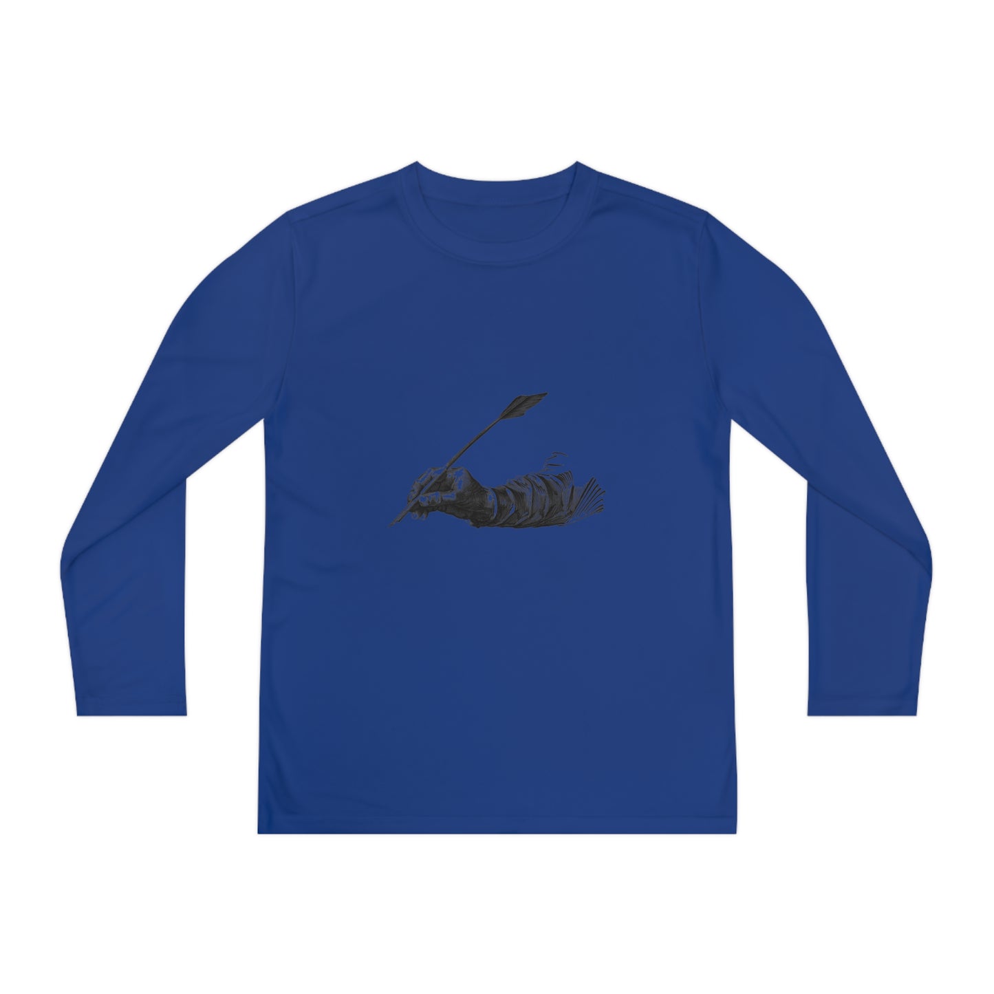 Youth Long Sleeve Competitor Tee: Writing