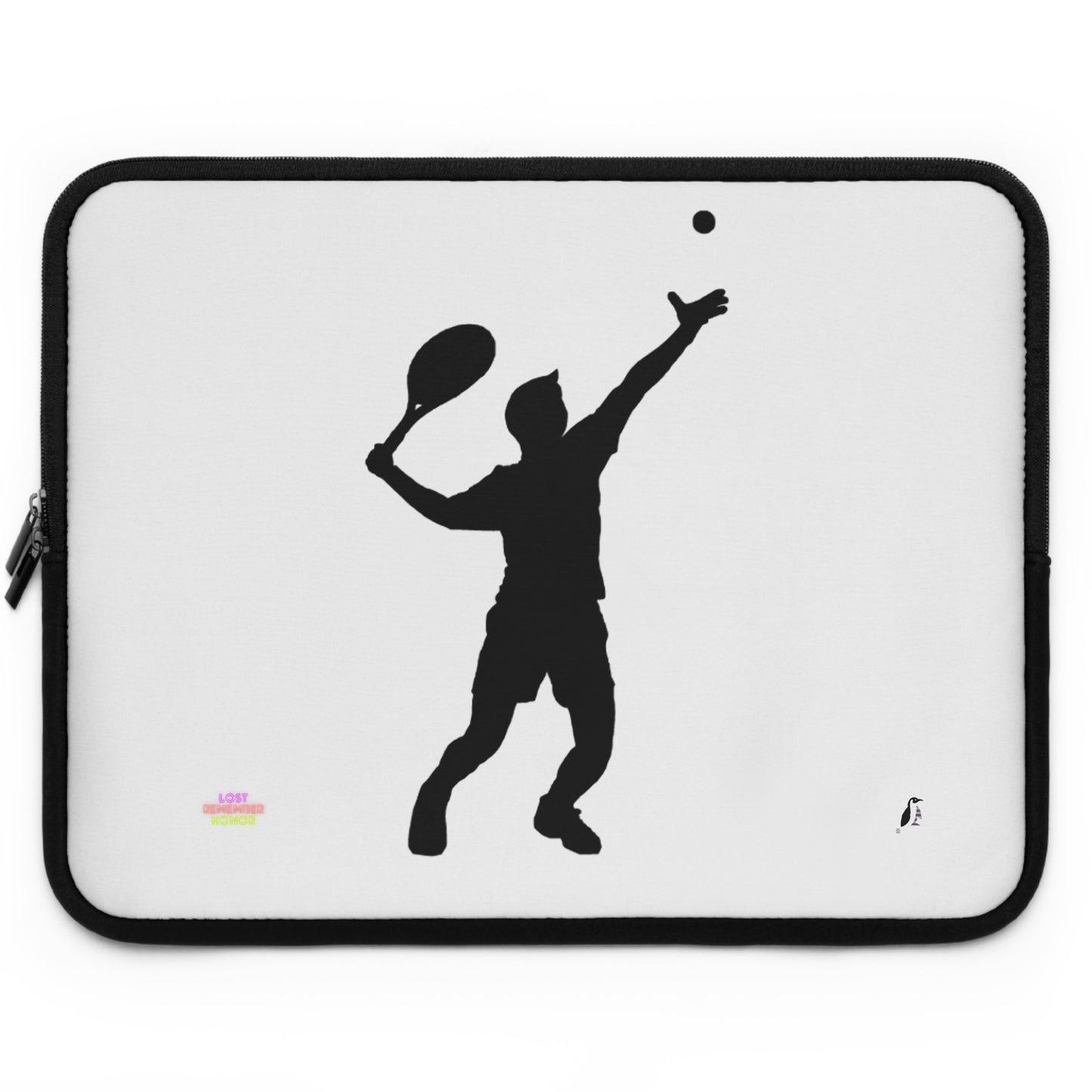 Laptop Sleeve: Tennis White