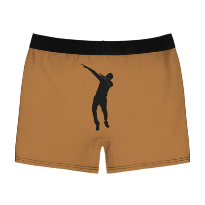 Men's Boxer Briefs: Dance Lite Brown