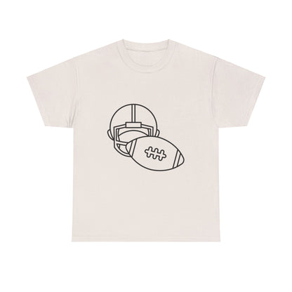 Heavy Cotton Tee: Football #1