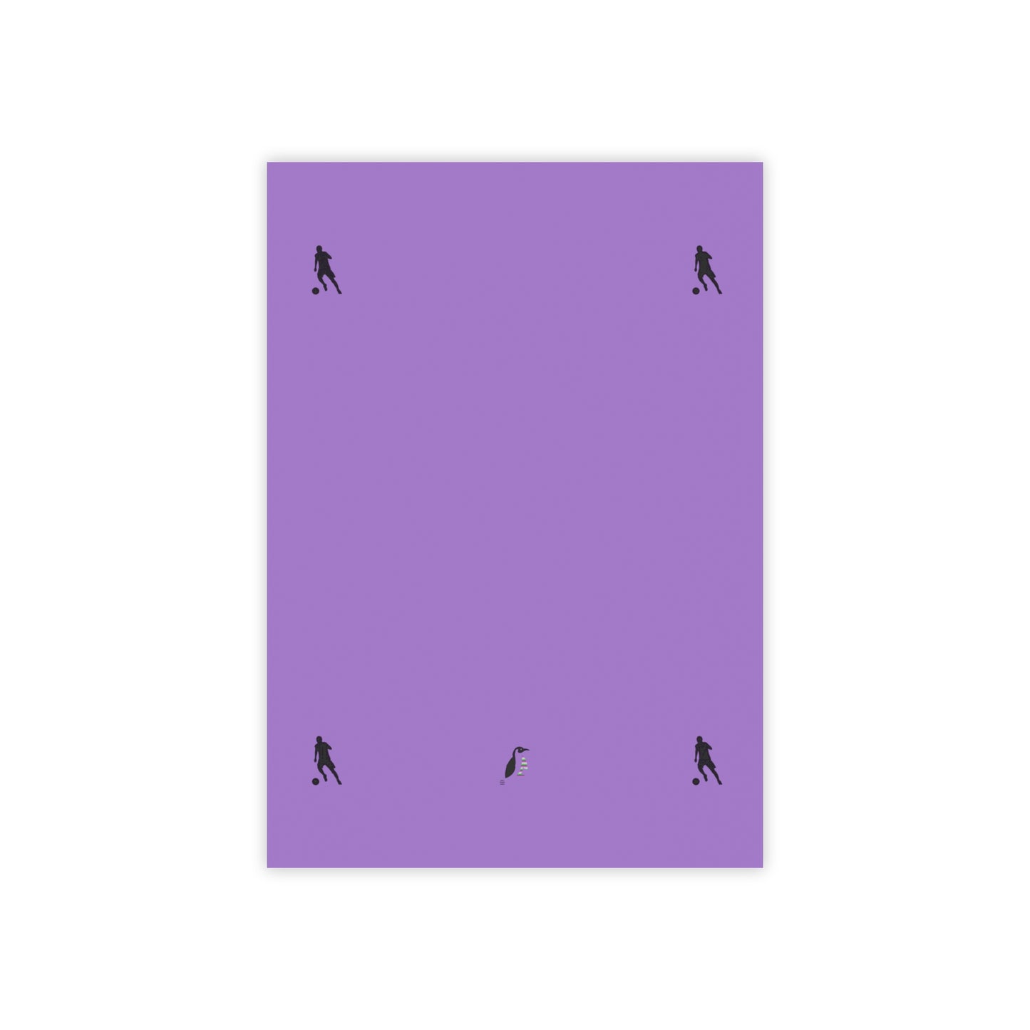 Post-it® Note Pads: Soccer Lite Purple