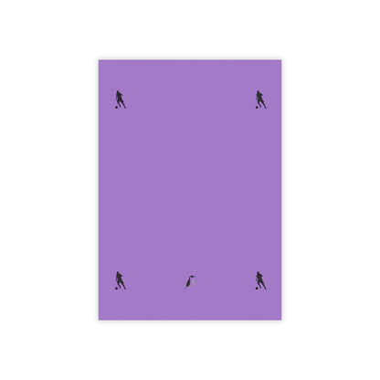 Post-it® Note Pads: Soccer Lite Purple