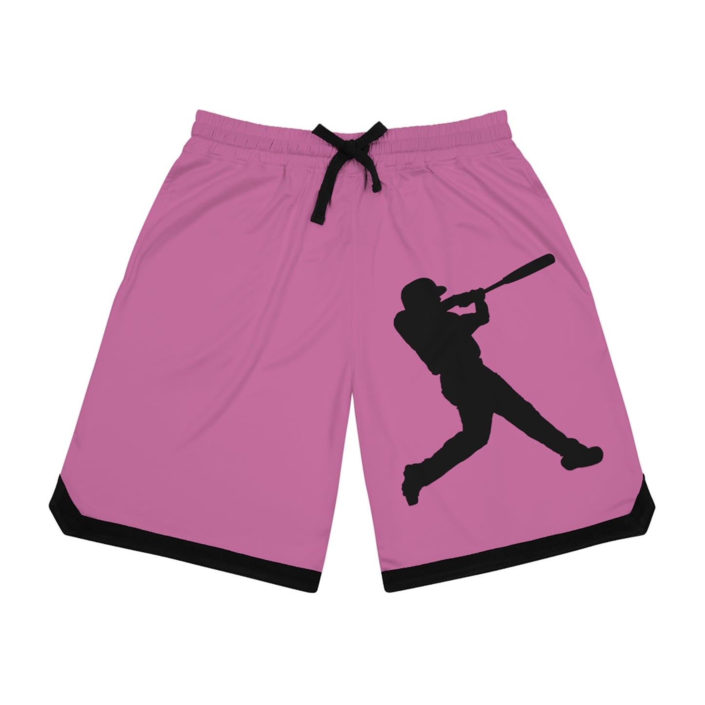 Basketball Rib Shorts: Baseball Lite Pink