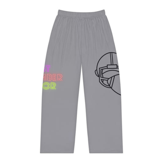 Pambabaeng Pajama Pants: Football Gray 