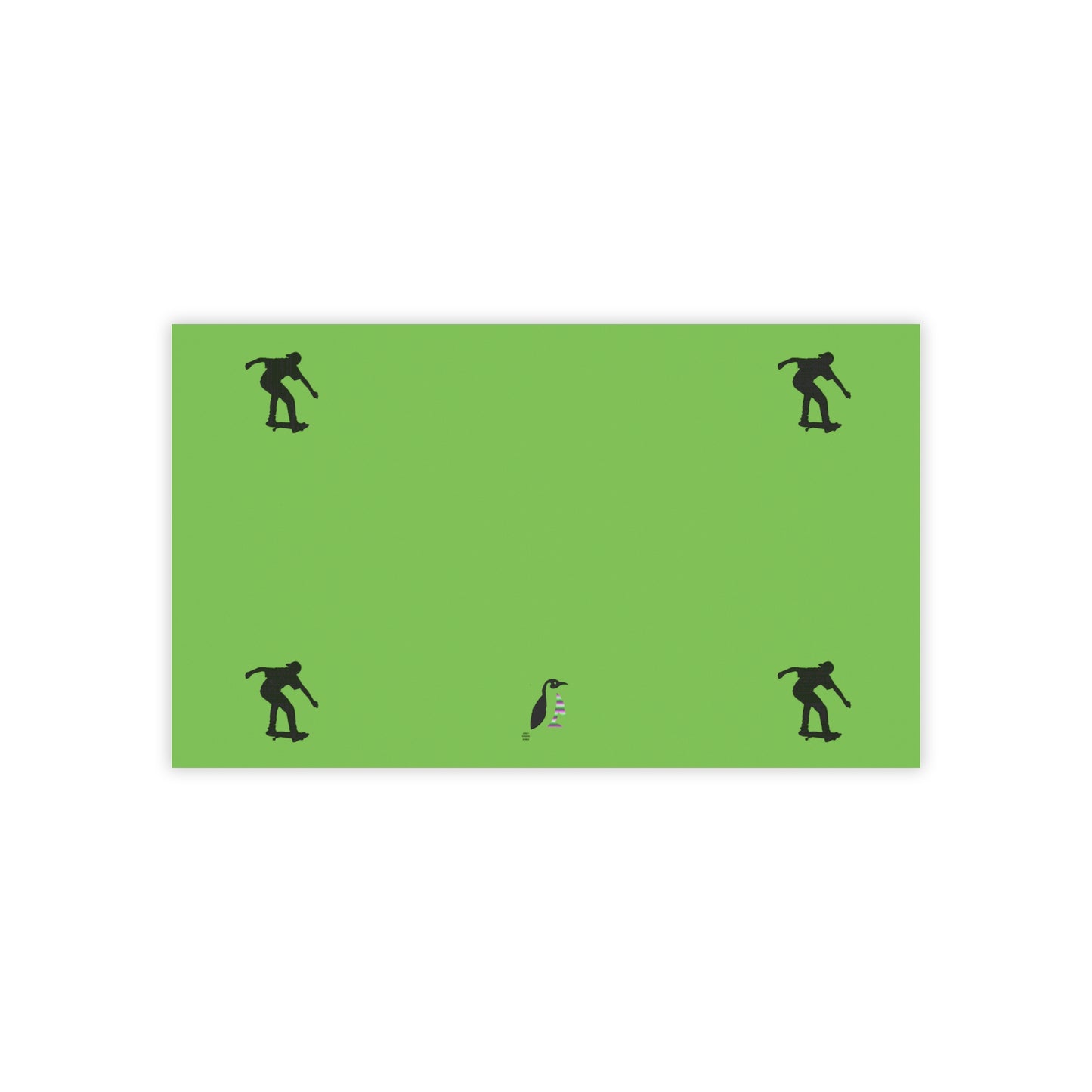 Post-it® Note Pads: Skateboarding Green