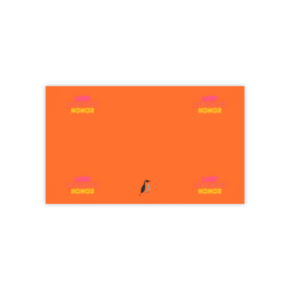 Post-it® Note Pads: Lost Remember Honor Orange