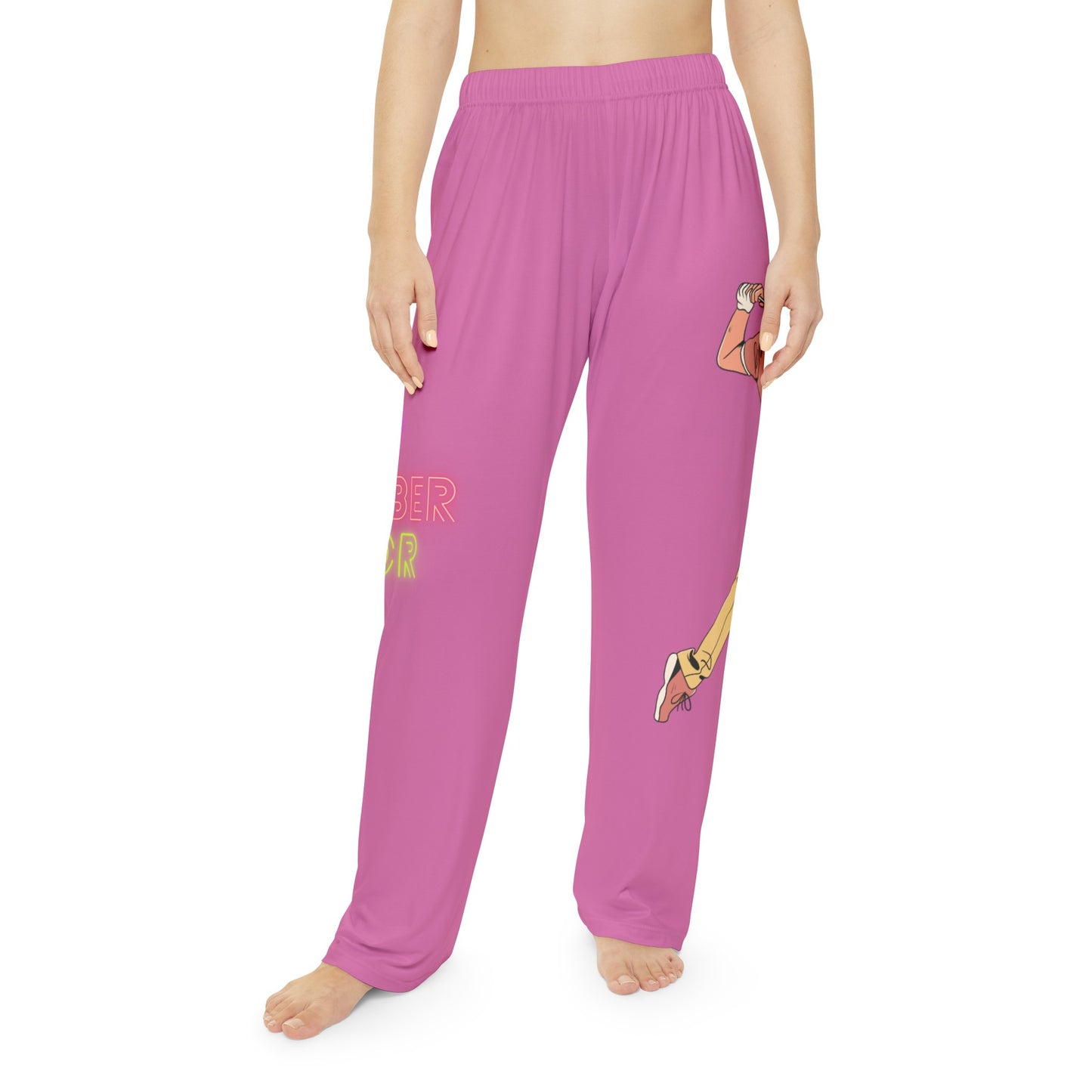 Women's Pajama Pants: Golf Lite Pink