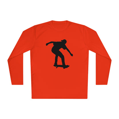 Magaan na Long Sleeve Tee: Skateboarding #1 