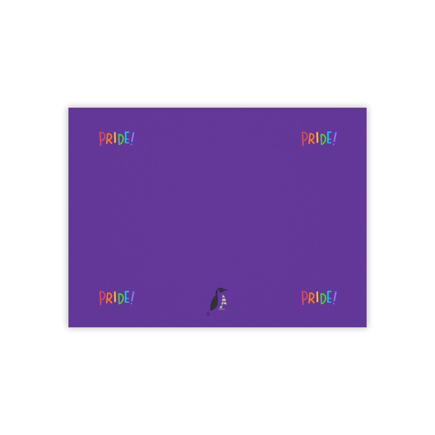 Post-it® Note Pads: LGBTQ Pride Purple