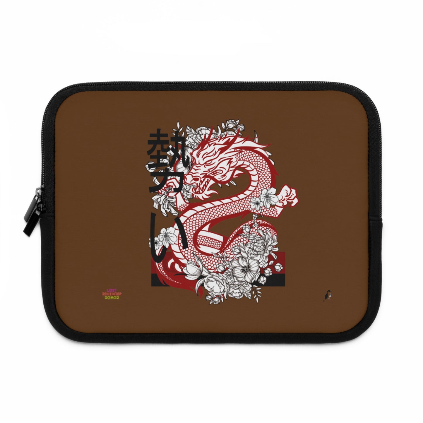 Laptop Sleeve: Dragons Brown