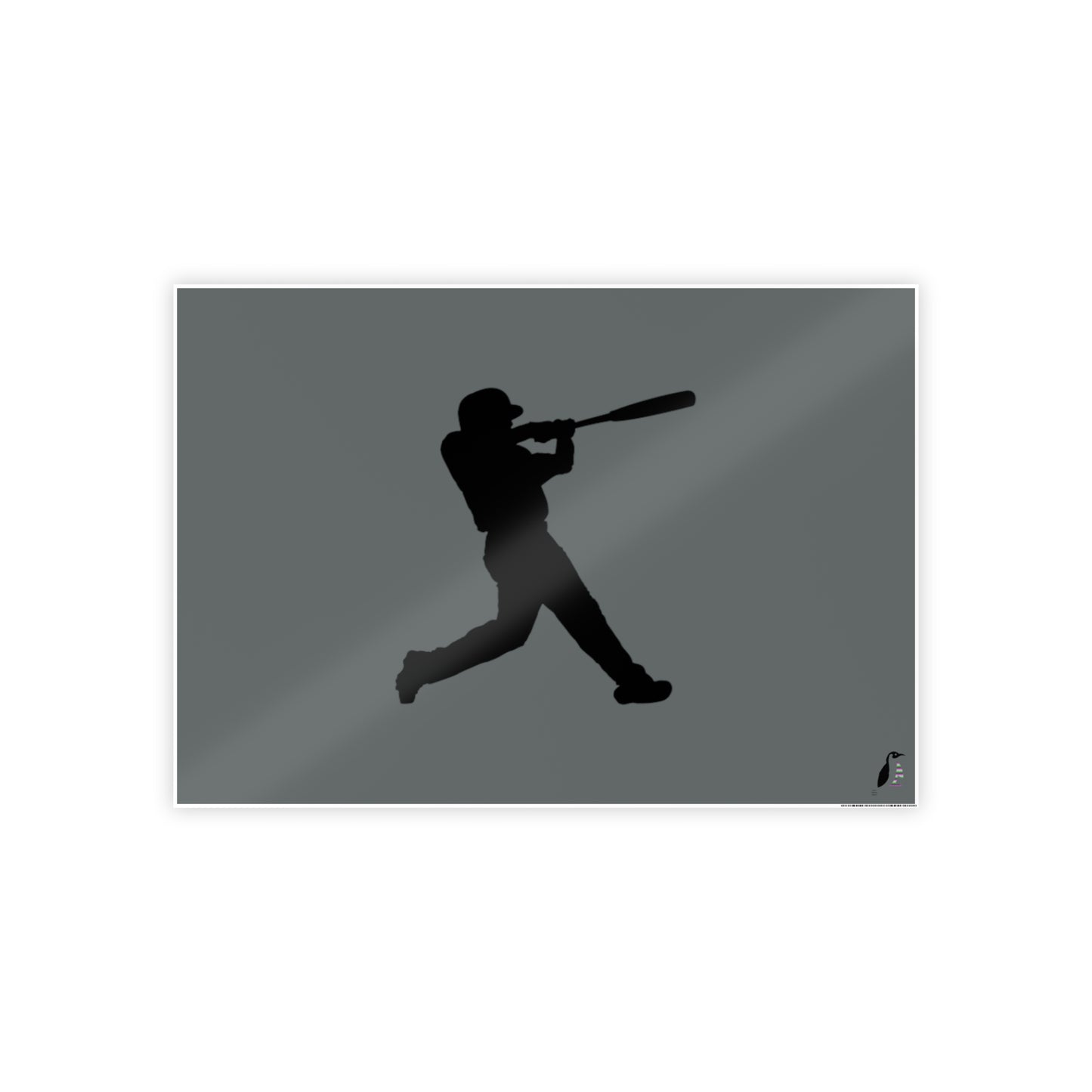 Gloss Posters: Baseball Dark Grey