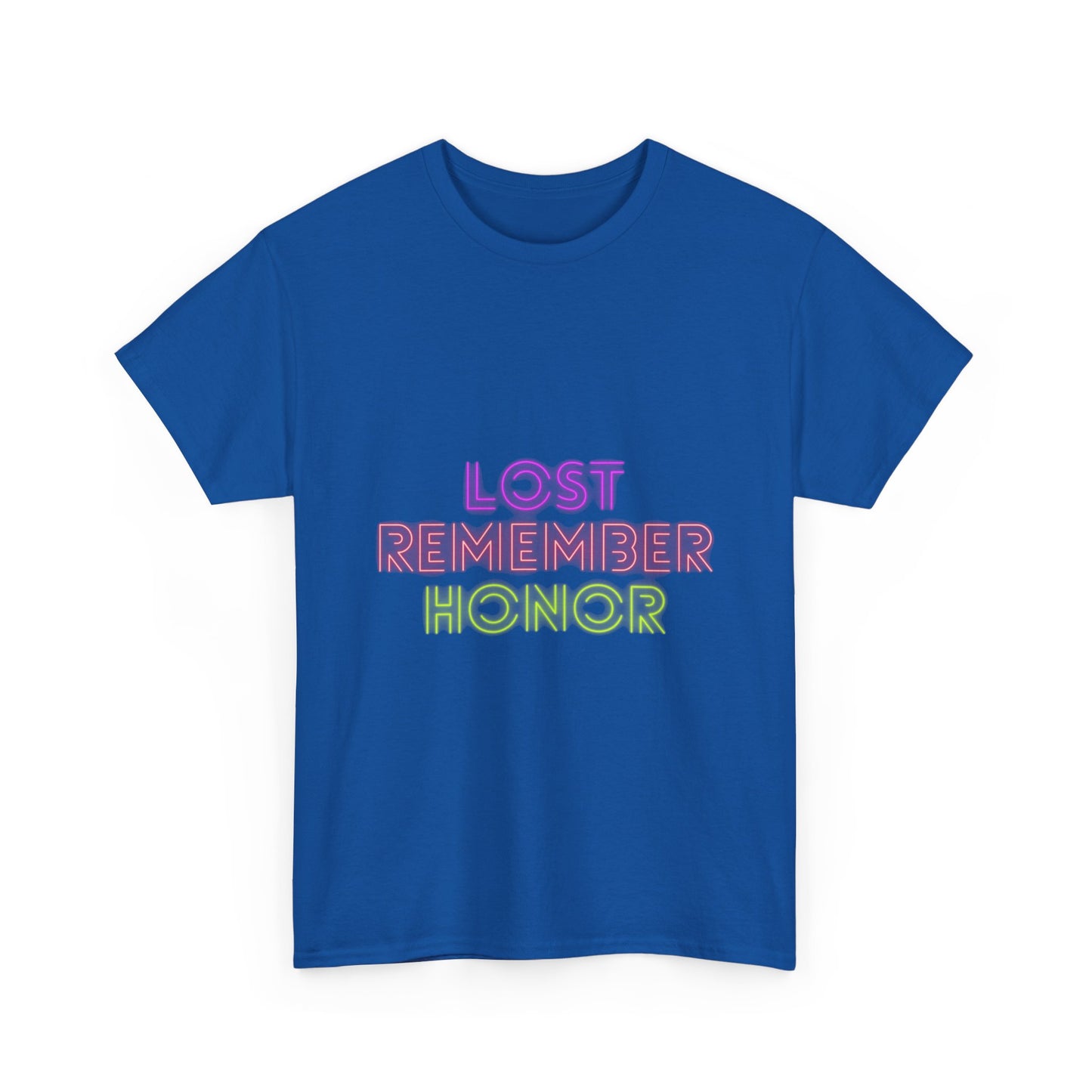 Heavy Cotton Tee: Lost Remember Honor #3