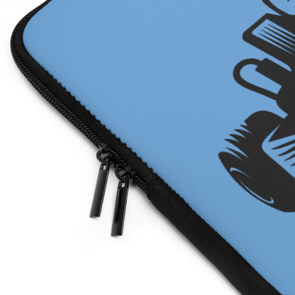 Laptop Sleeve: Racing Lite Blue