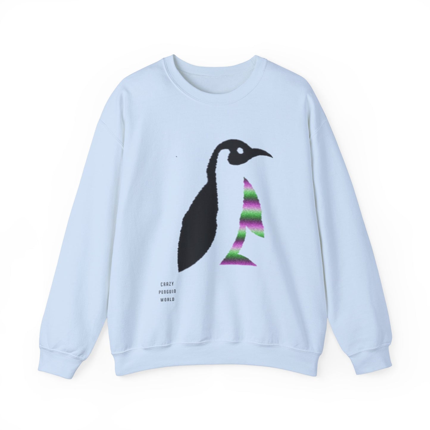 Heavy Blend™ Crewneck Sweatshirt: Crazy Penguin World Logo #2