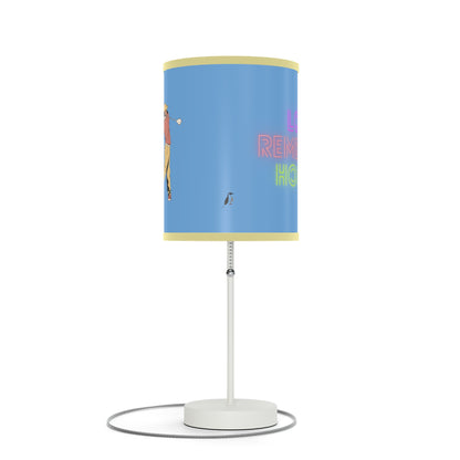 Lamp on a Stand, US|CA plug: Golf Lite Blue