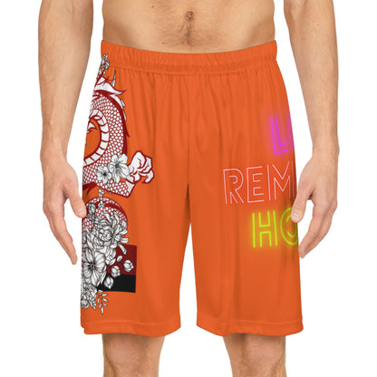 Basketball Shorts: Dragons Orange