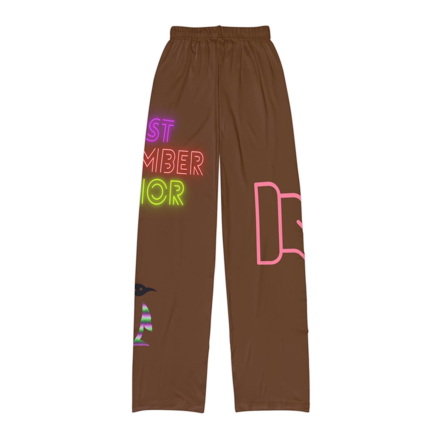 Kids Pajama Pants: Fight Cancer Brown