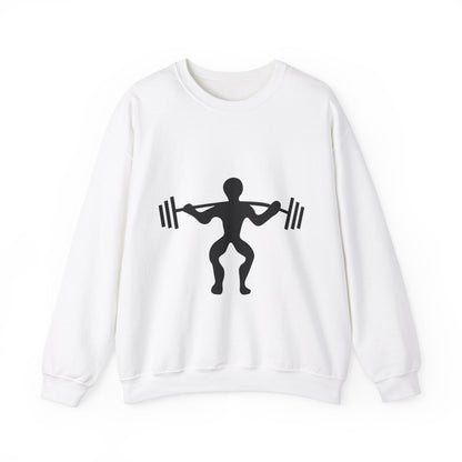 Heavy Blend™ Crewneck Sweatshirt: Weightlifting #1