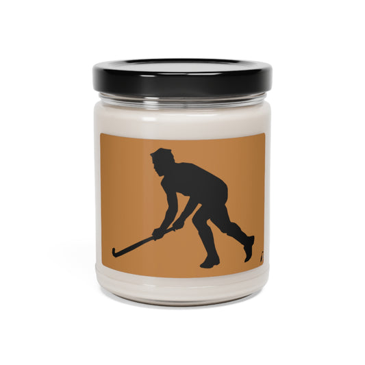 Scented Soy Candle, 9oz: Hockey Lite Brown