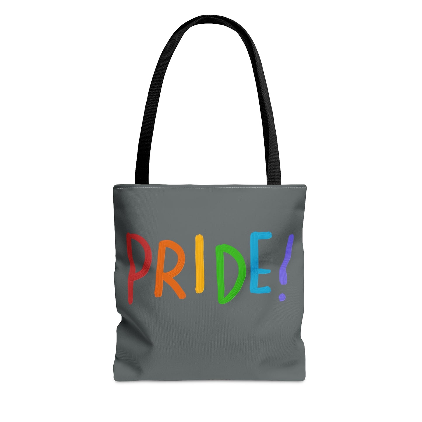 Tote Bag: LGBTQ Pride Dark Grey