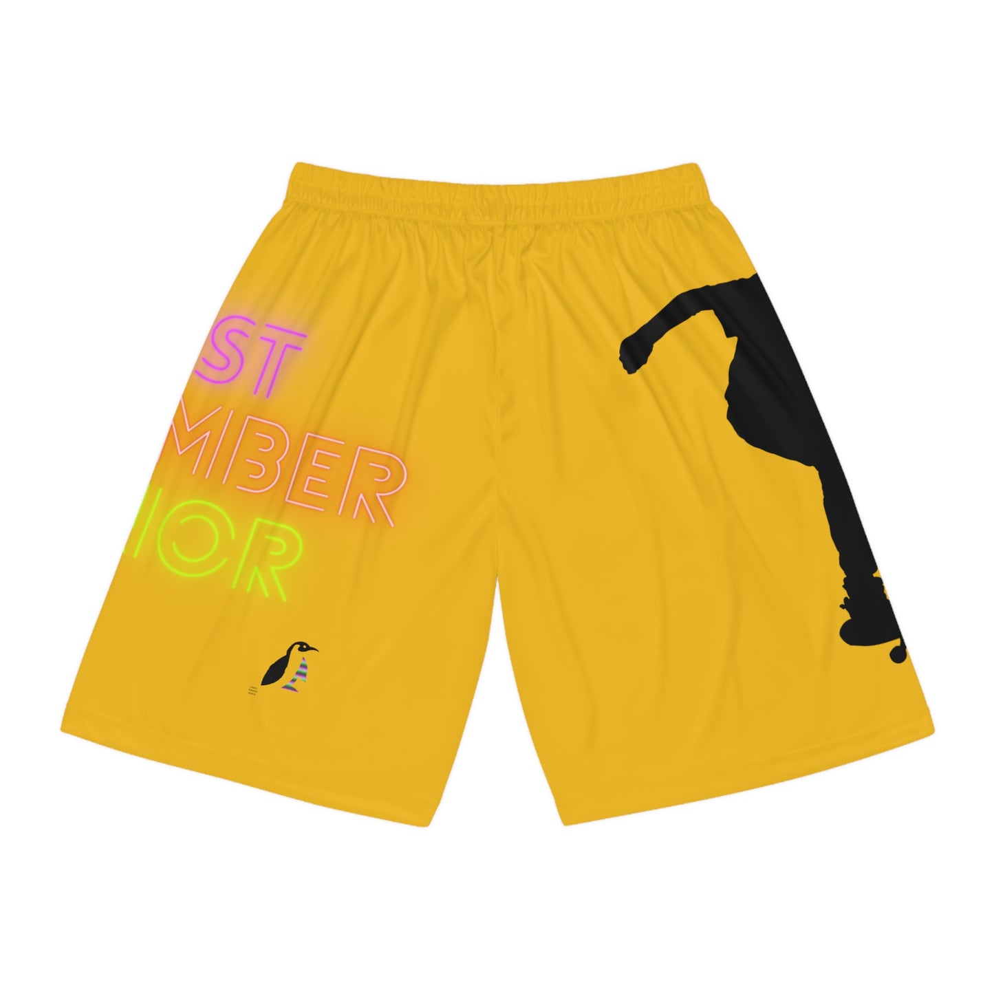 Basketball Shorts: Skateboarding Yellow