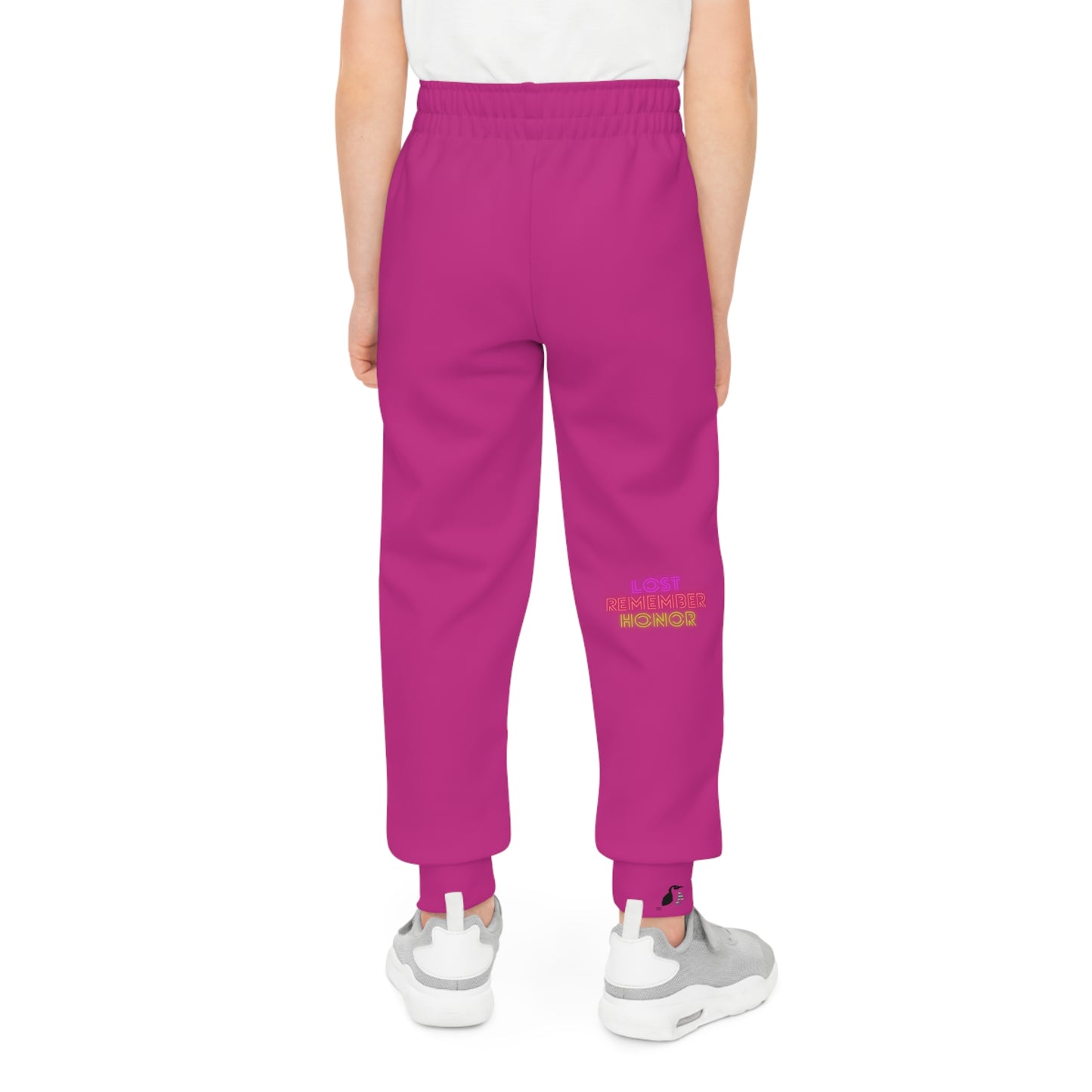 Youth Joggers: Gaming Pink