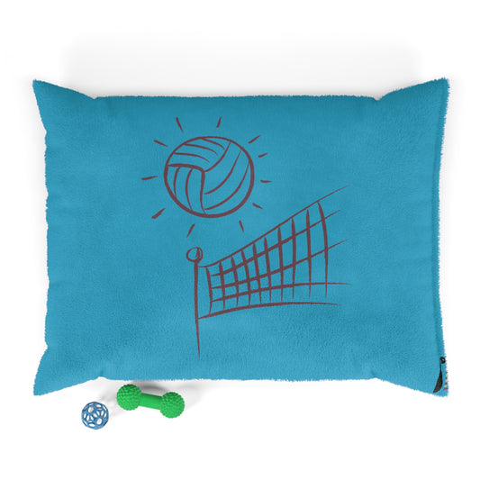 Pet Bed: Volleyball Turquoise