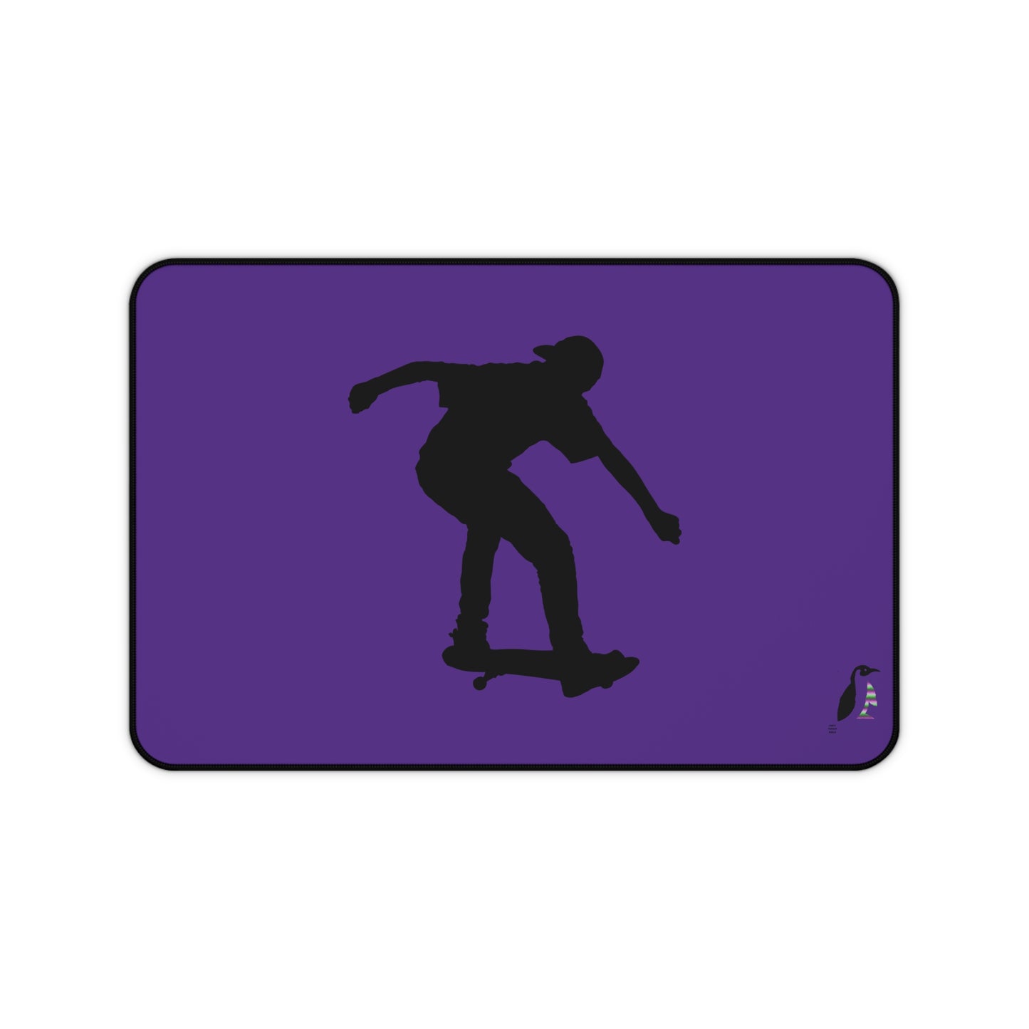 Desk Mat: Skateboarding Purple