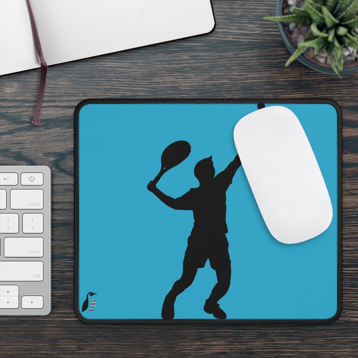 Gaming Mouse Pad: Tennis Turquoise