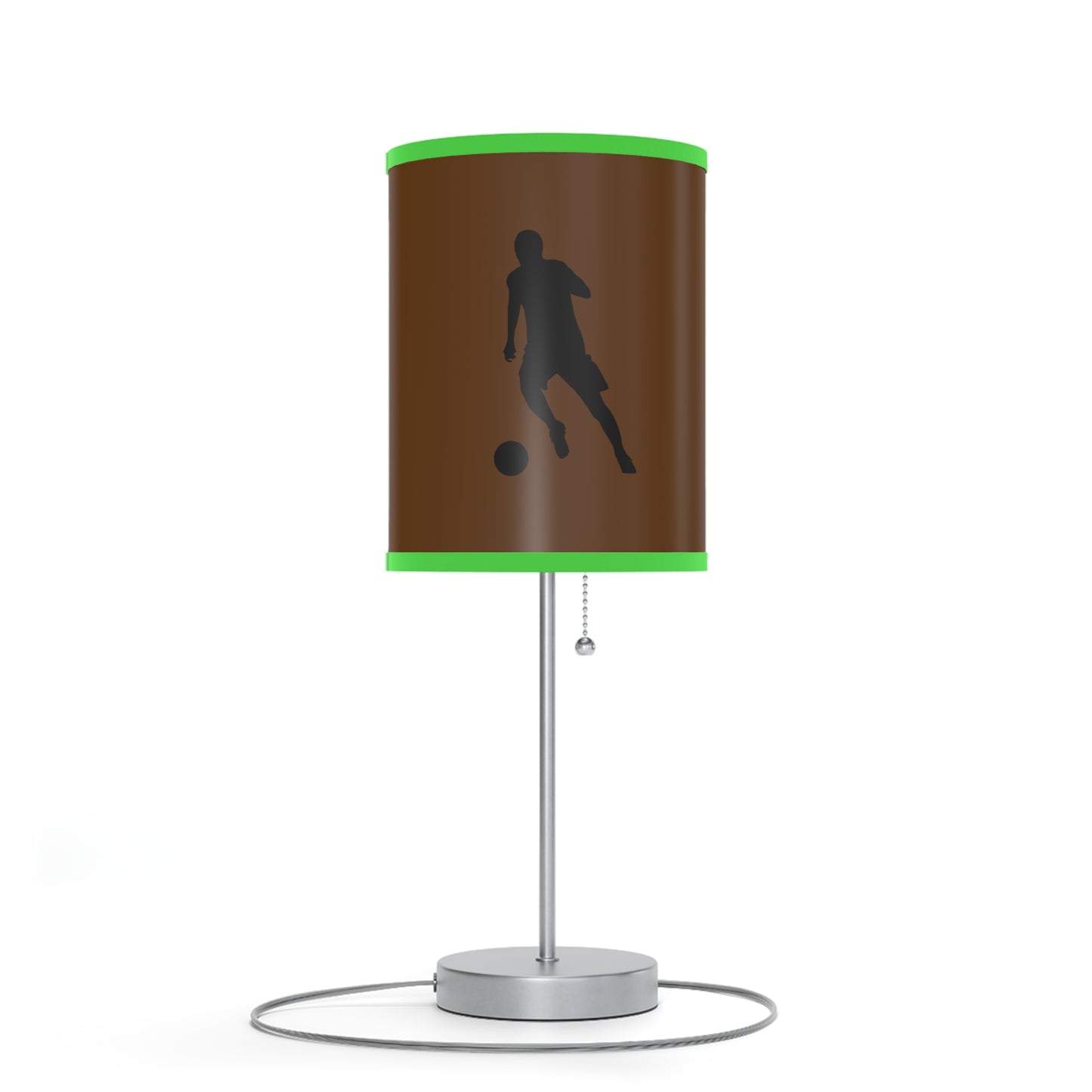 Lamp on a Stand, US|CA plug: Soccer Brown