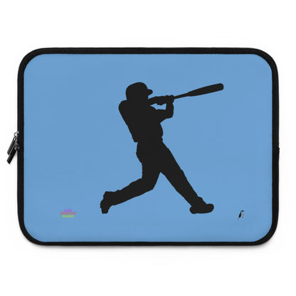 Laptop Sleeve: Baseball Lite Blue