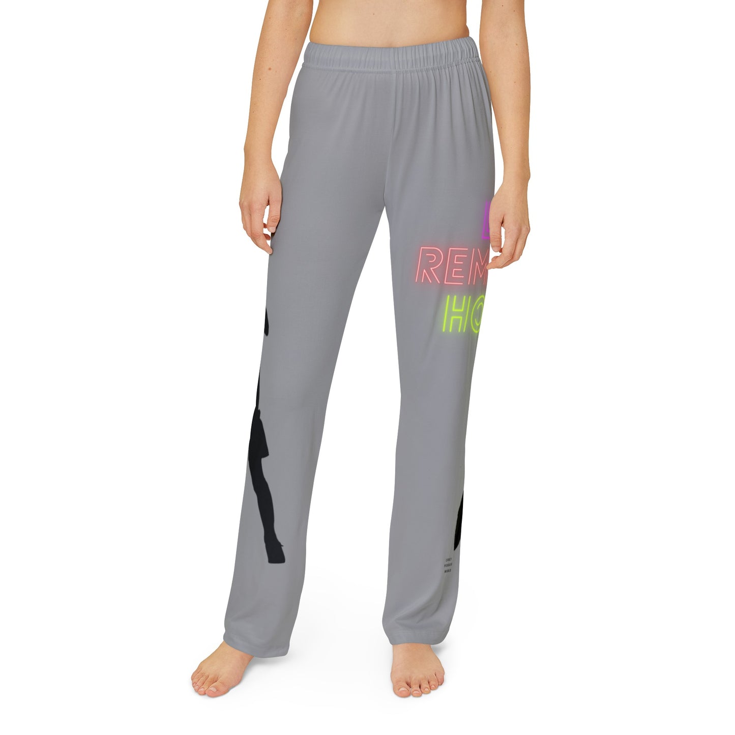 Kids Pajama Pants: Soccer Grey