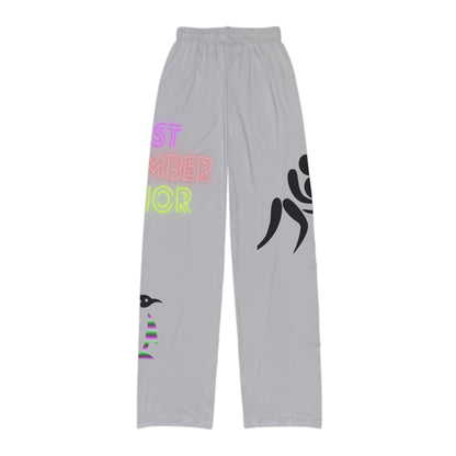 Kids Pajama Pants: Wrestling Lite Grey