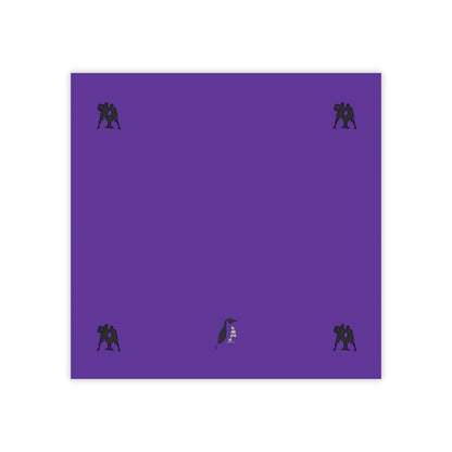 Post-it® Note Pads: Basketball Purple