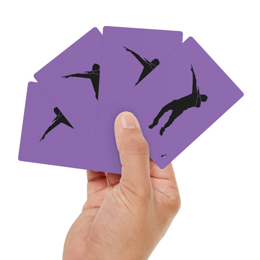 Poker Cards: Dance Lite Purple