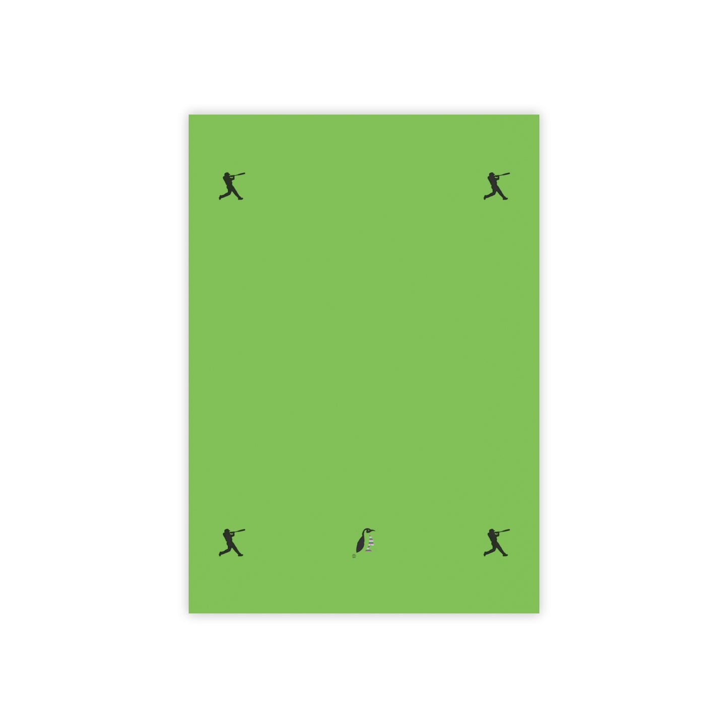 Post-it® Note Pads: Baseball Green