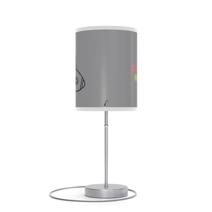 Lamp on a Stand, US|CA plug: Football Grey 