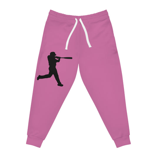 Athletic Joggers: Baseball Lite Pink