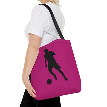 Tote Bag: Soccer Pink