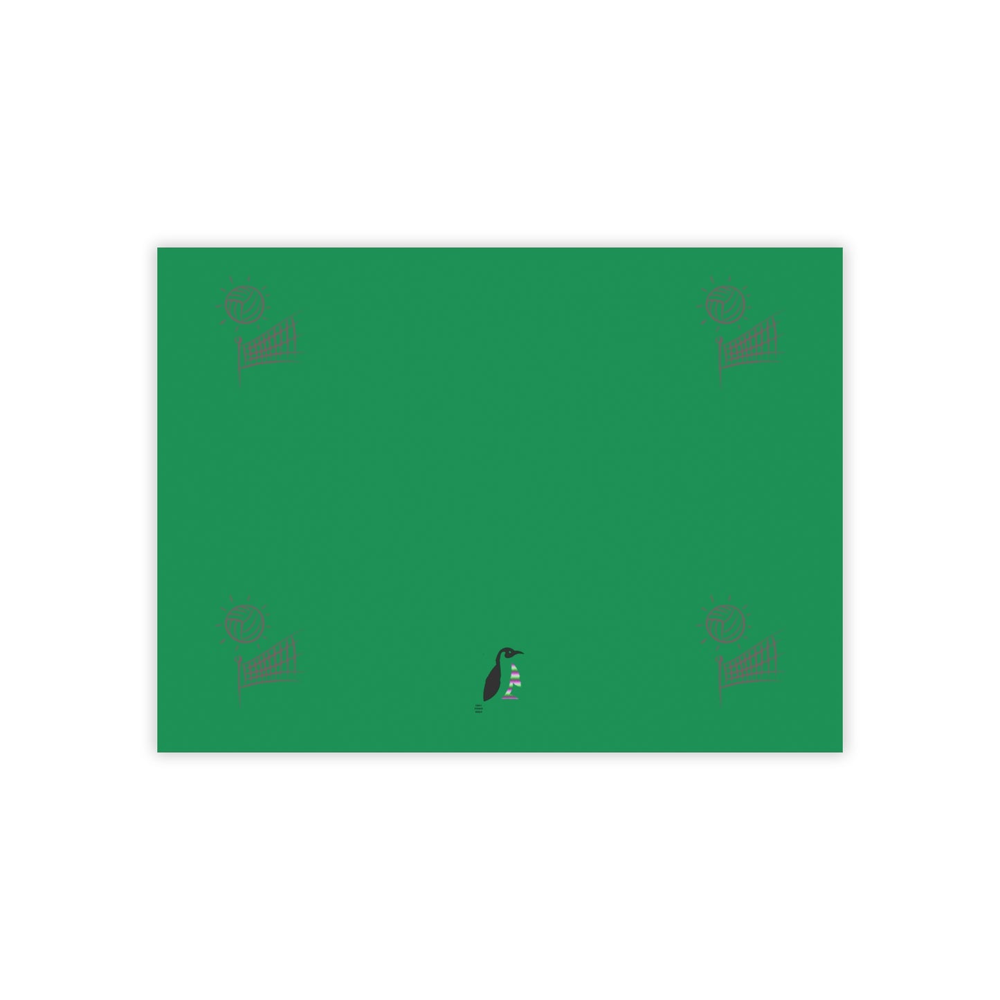 Post-it® Note Pads: Volleyball Dark Green