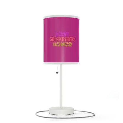 Lamp on a Stand, US|CA plug: Volleyball Pink