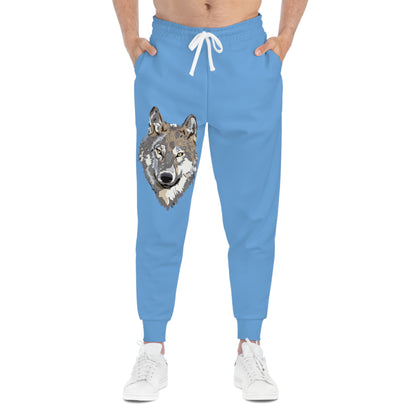 Athletic Joggers: Wolves Lite Blue